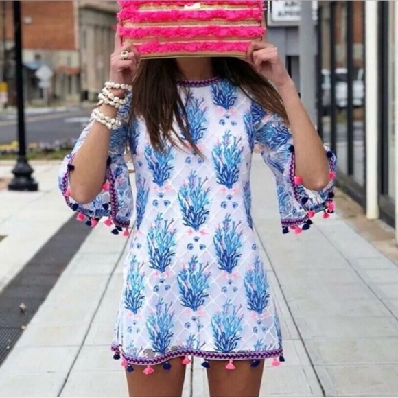 Lilly Pulitzer Pants - Lilly Pulitzer NWT Jackelin Romper Seaspray Off Shore Gorgeous Size 00,0